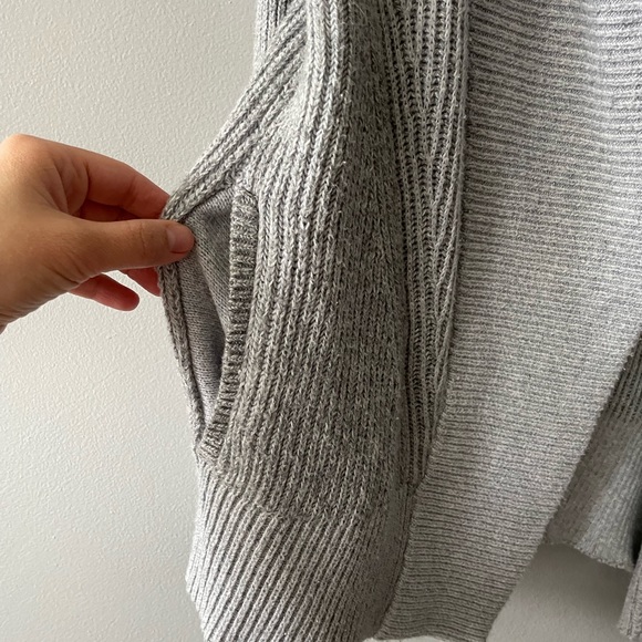 Gray Abercrombie Sweater Cardigan - Picture 5 of 5
